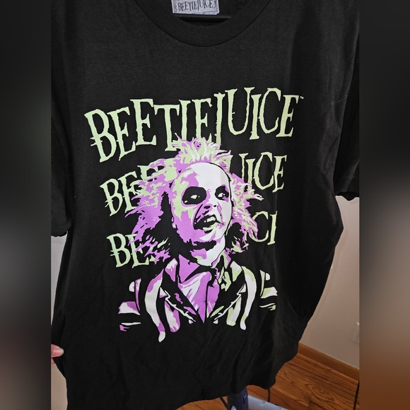 Beetlejuice Graphic Tee - Black - Picture 1 of 4